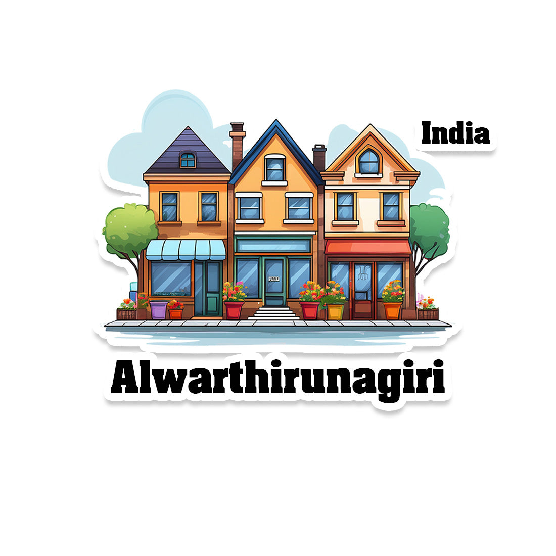 Alwarthirunagiri Fridge Magnet