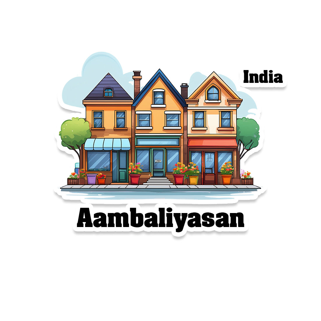Aambaliyasan Fridge Magnet