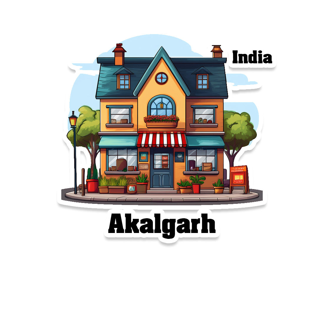 Akalgarh Fridge Magnet