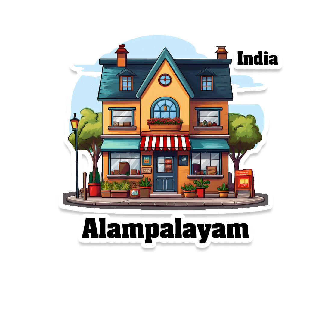 Alampalayam Fridge Magnet