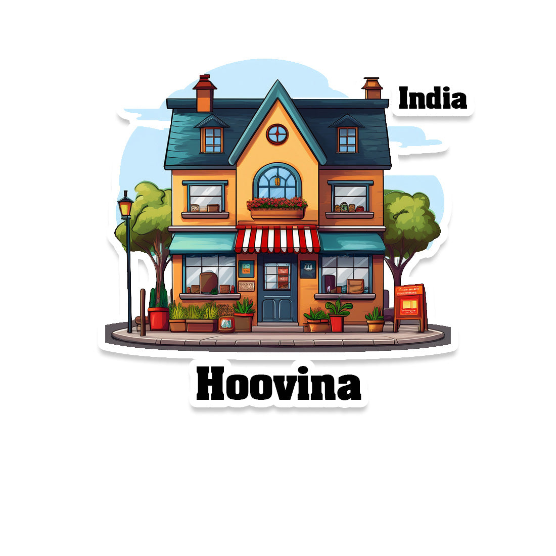 Hoovina Fridge Magnet