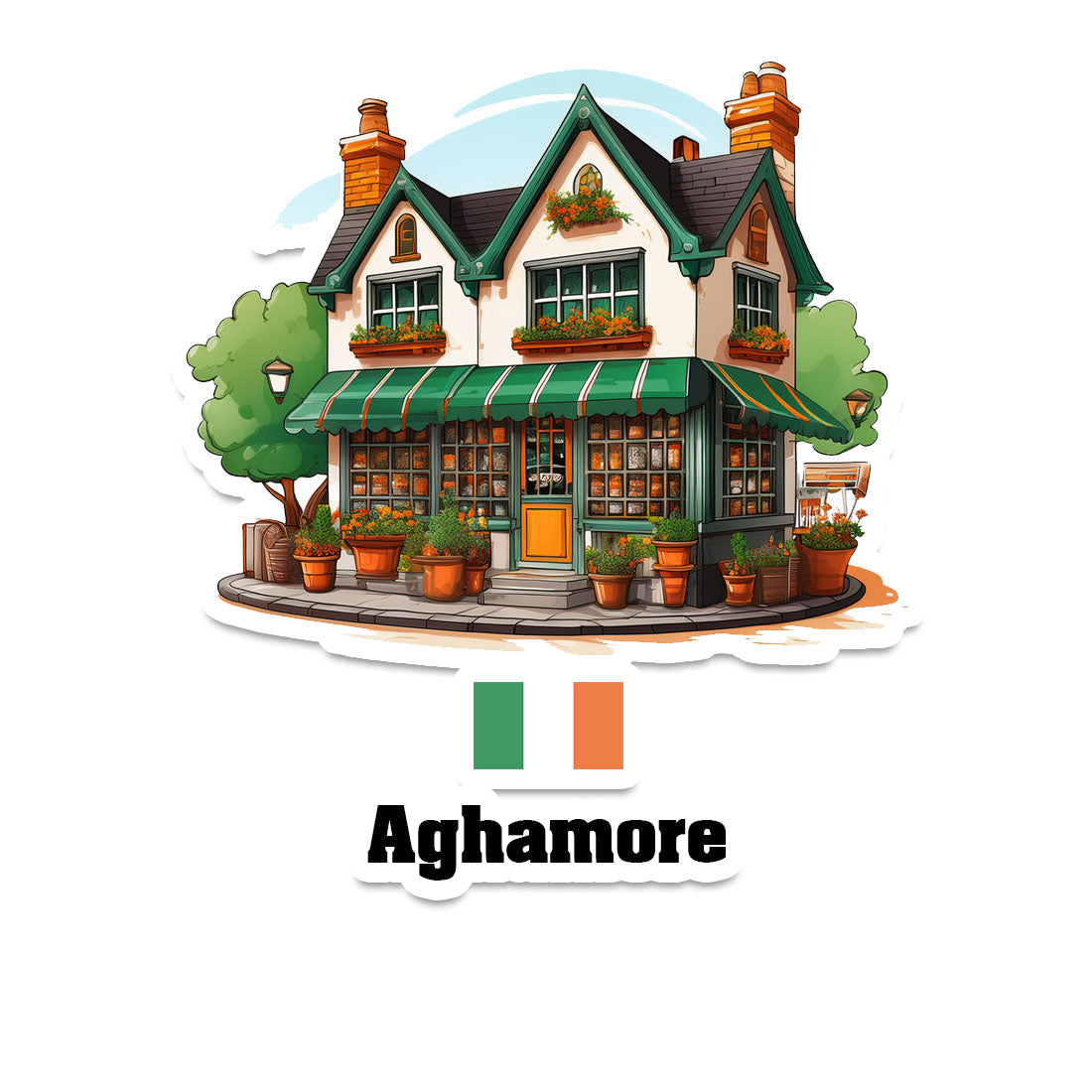 Aghamore Fridge Magnet