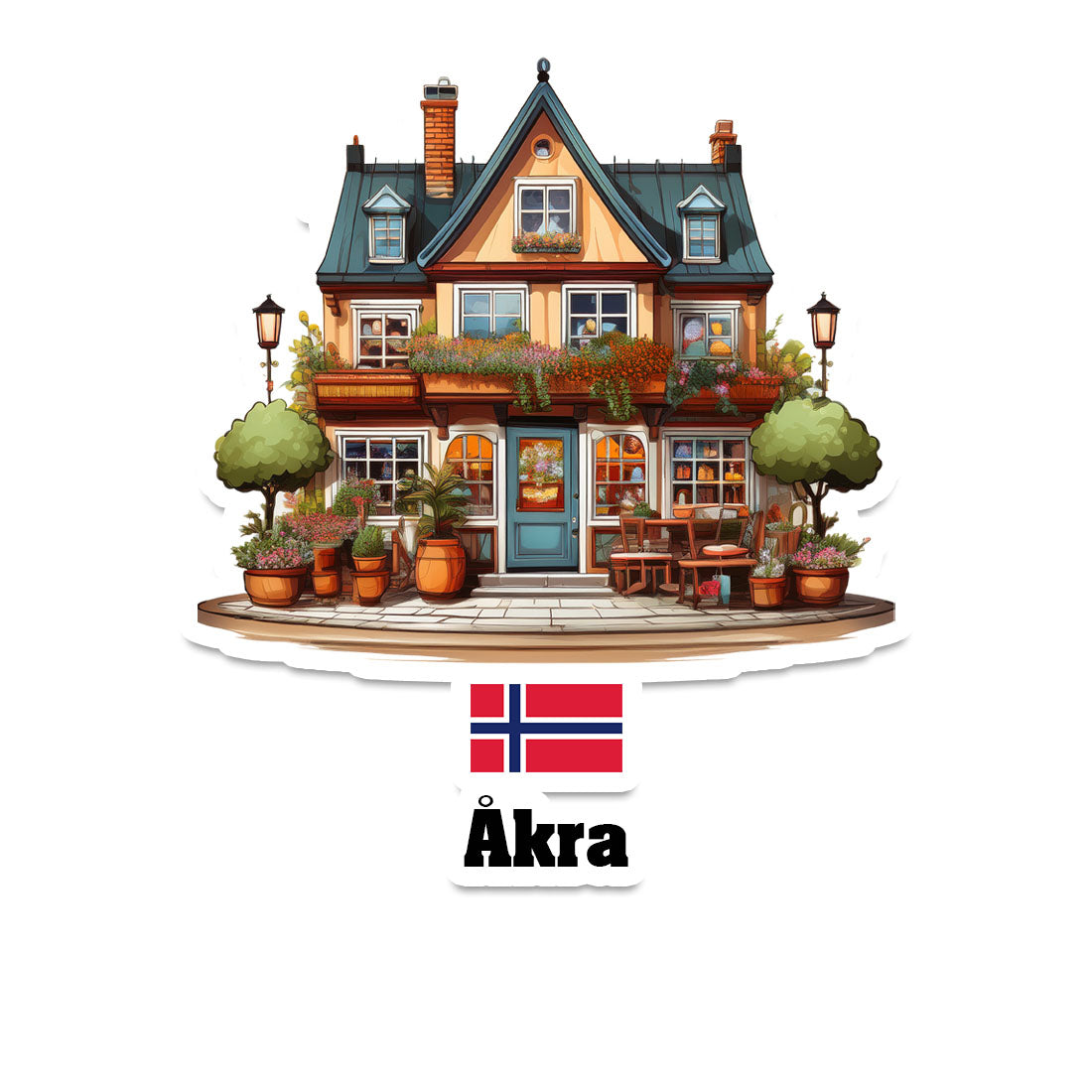 Åkra Fridge Magnet