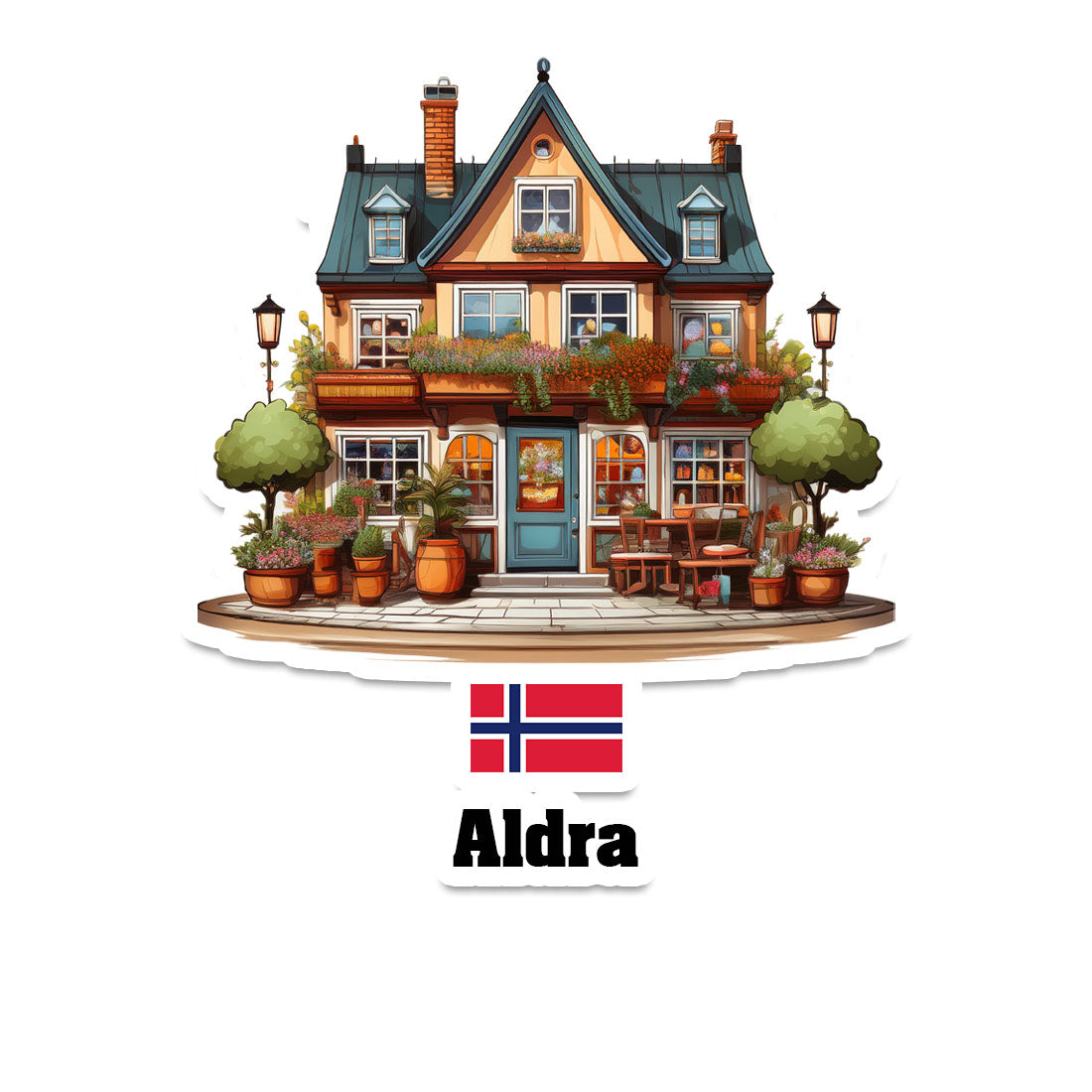 Aldra Fridge Magnet