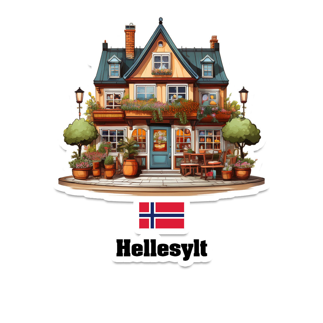 Hellesylt Fridge Magnet