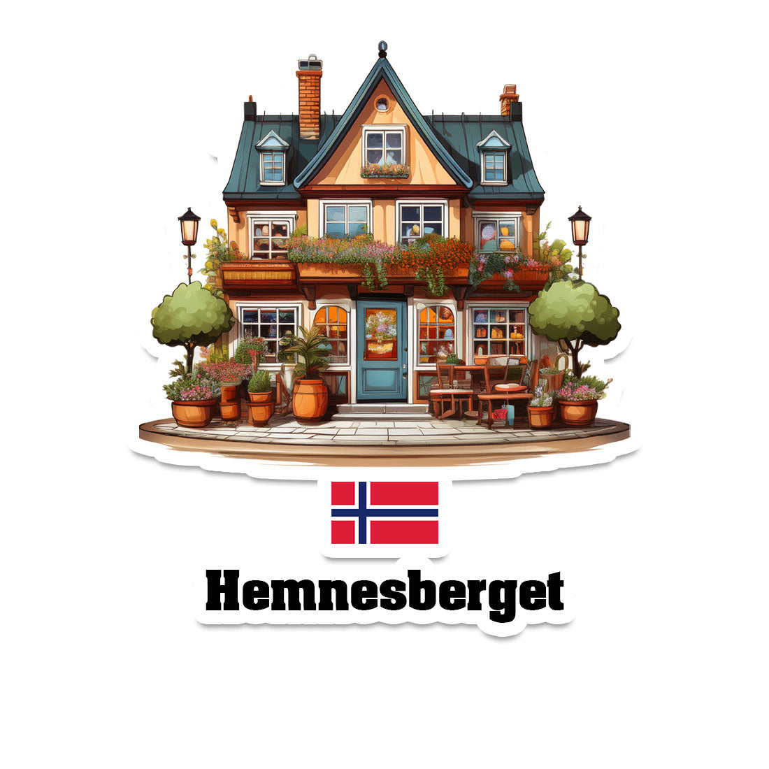 Hemnesberget Fridge Magnet