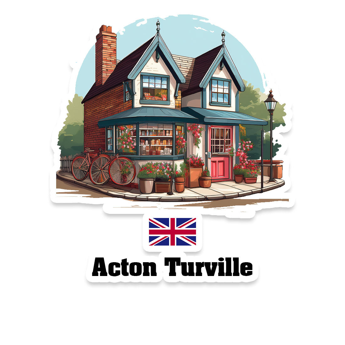 Acton Turville Fridge Magnet