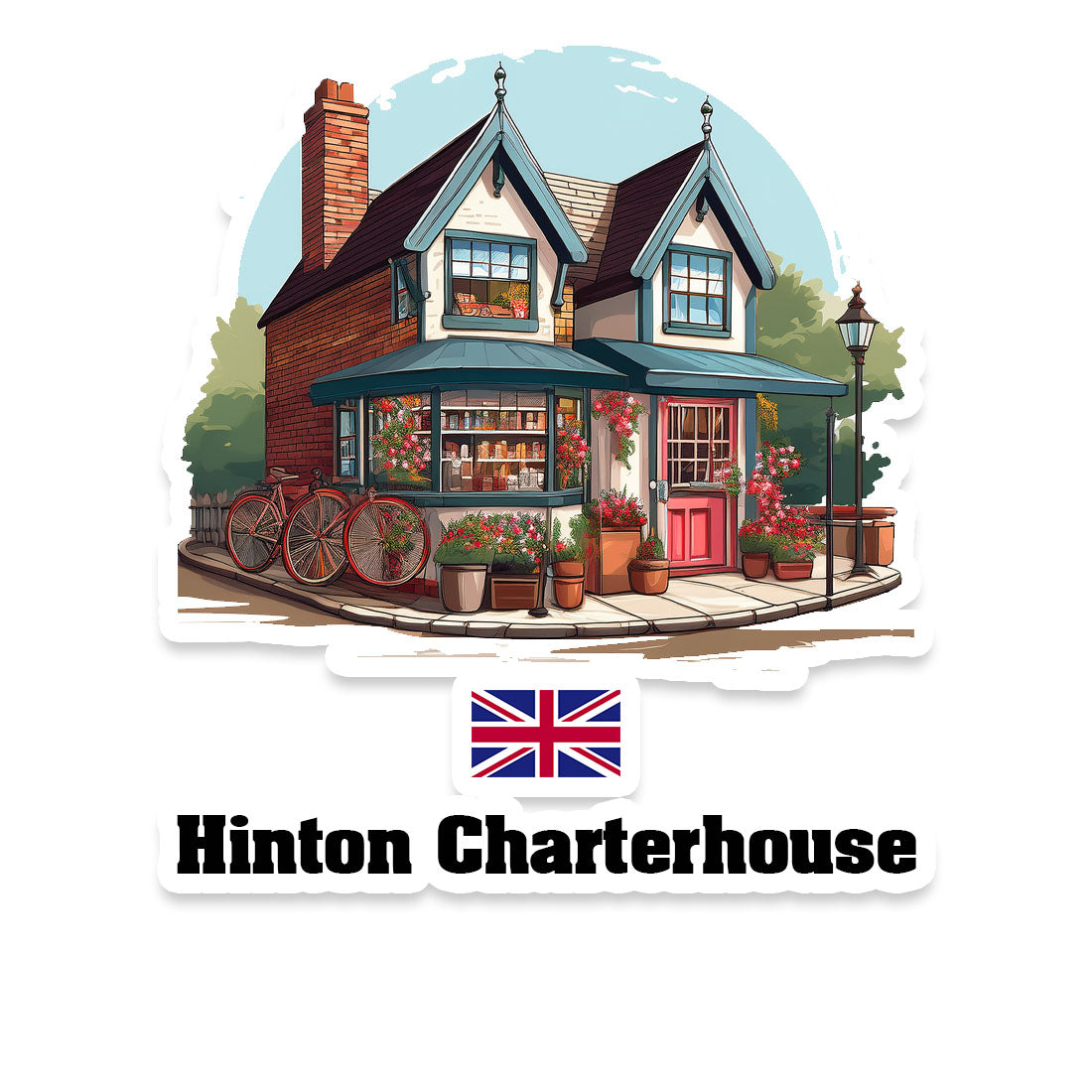 Hinton Charterhouse Fridge Magnet