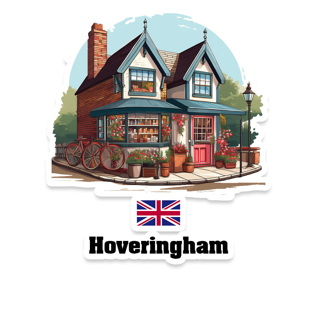 Hoveringham Fridge Magnet