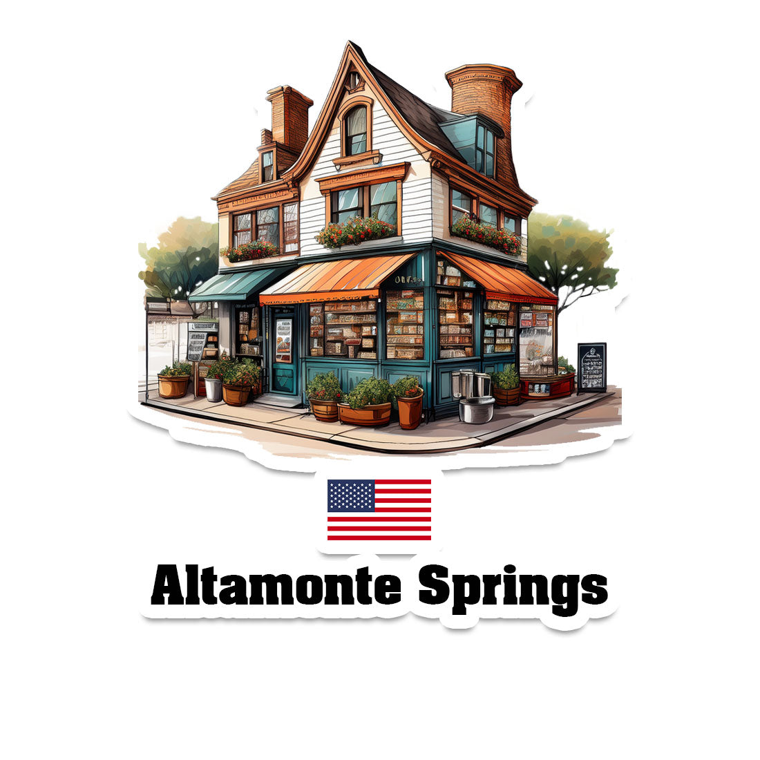 Altamonte Springs Fridge Magnet