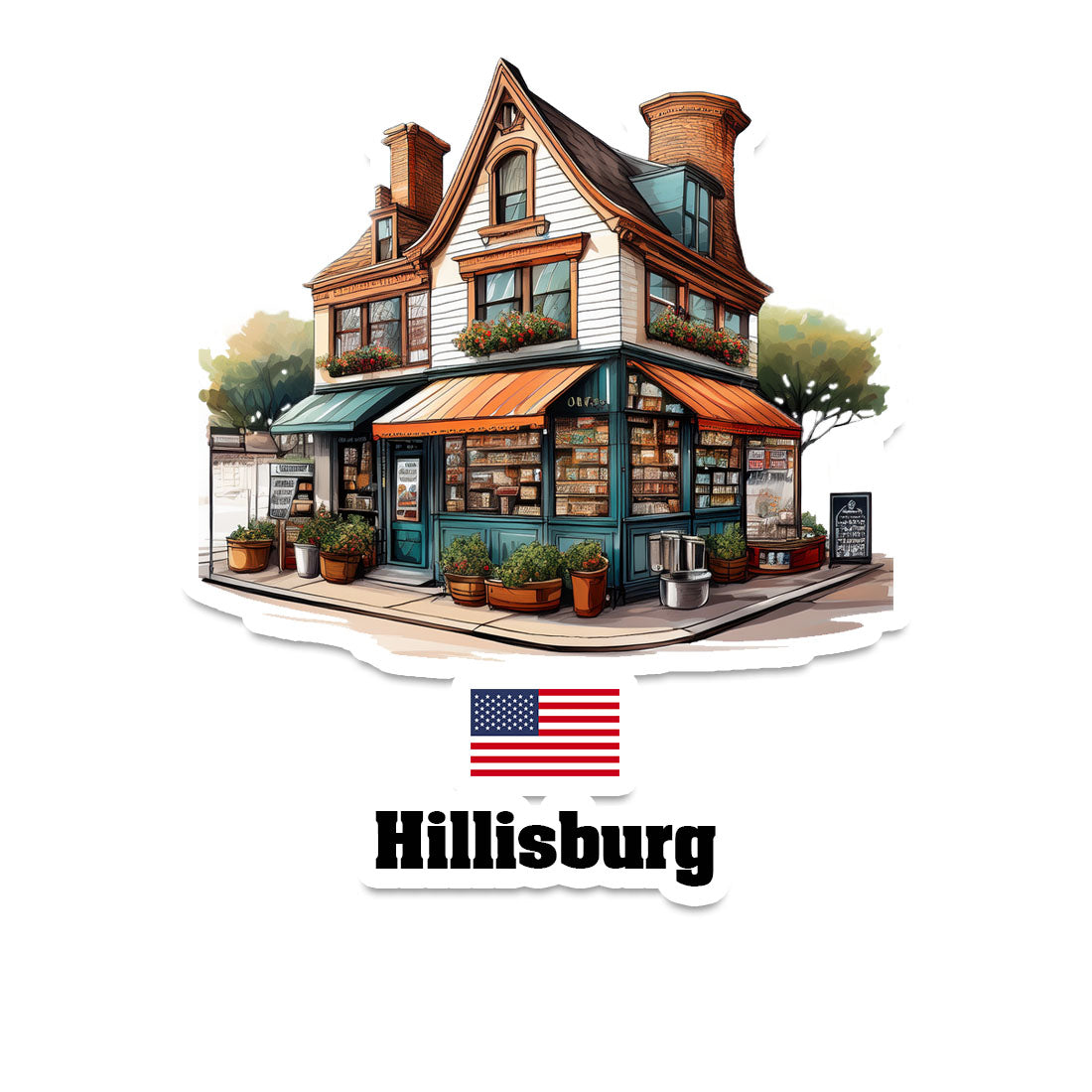 Hillisburg Fridge Magnet
