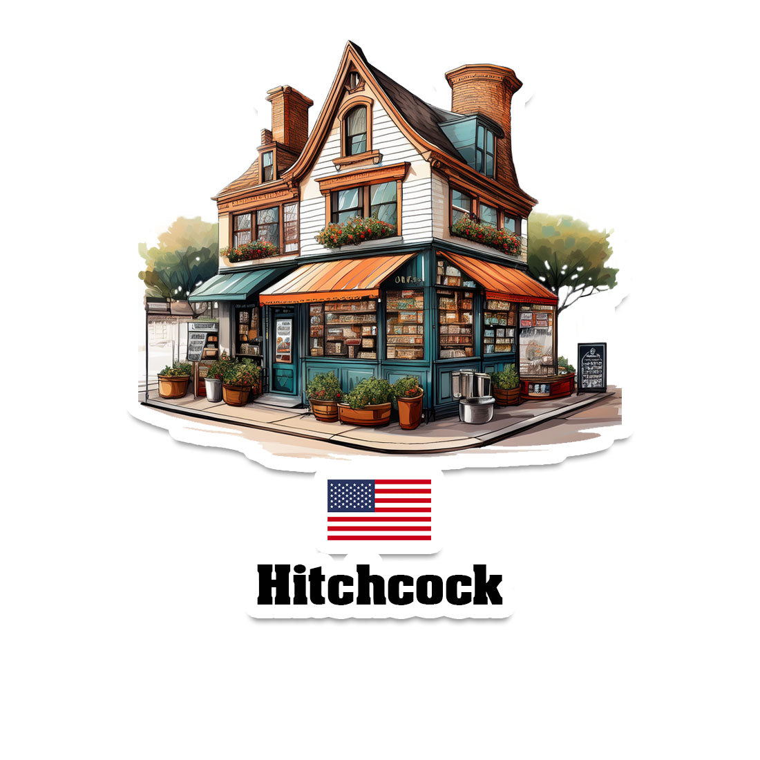 Hitchcock Fridge Magnet