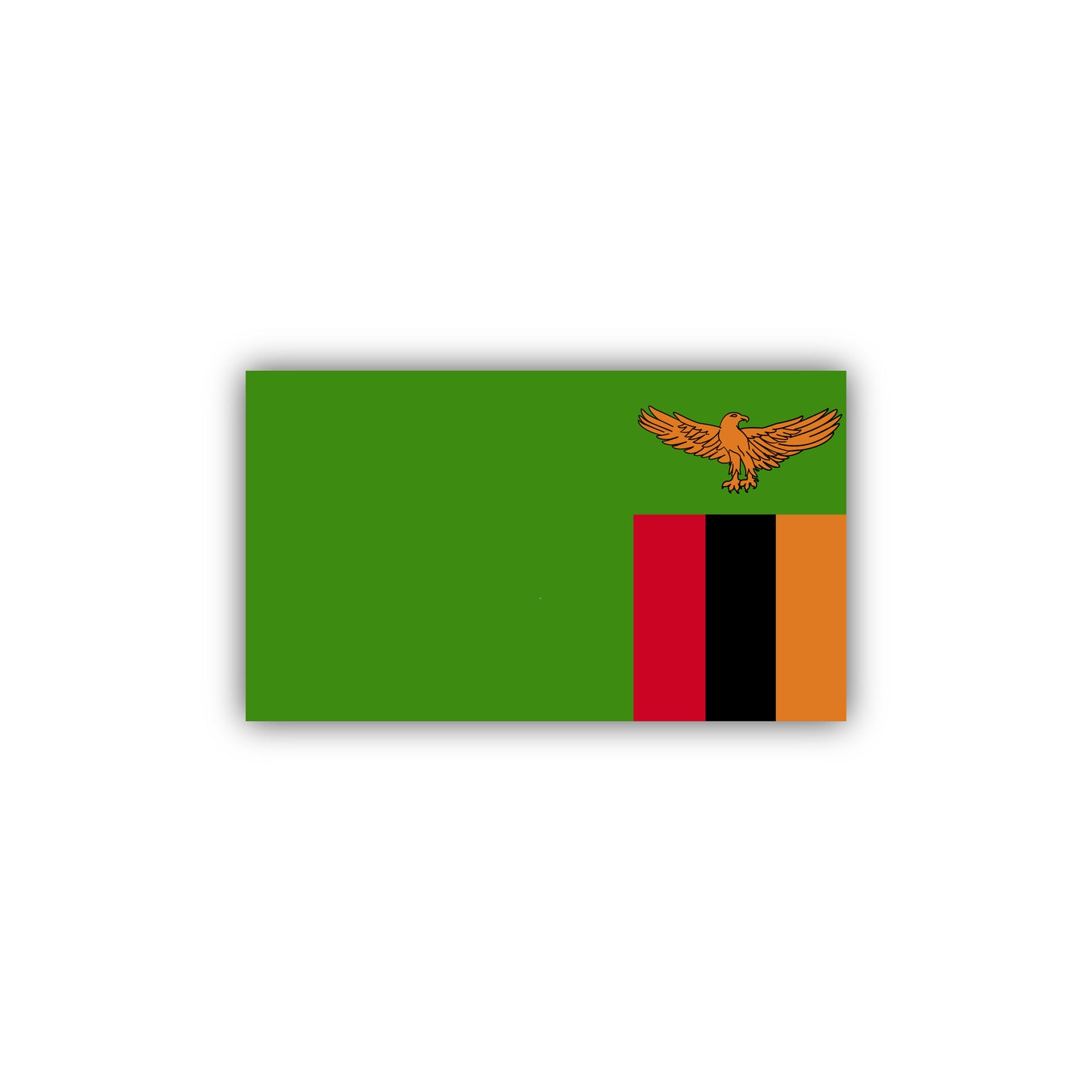 Zambia Fridge Magnet