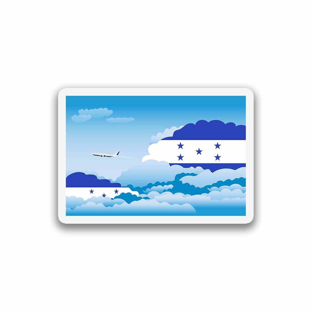 Honduras Day Clouds Fridge Magnet