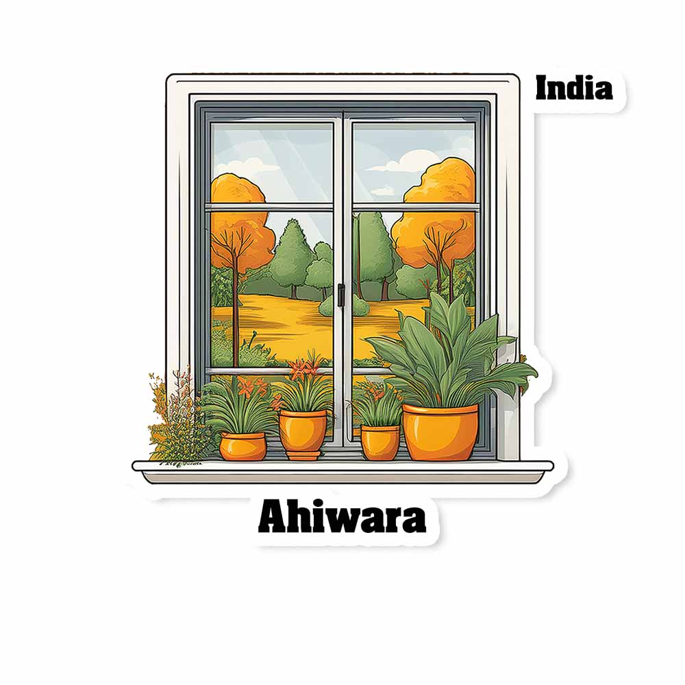 Ahiwara Fridge Magnet