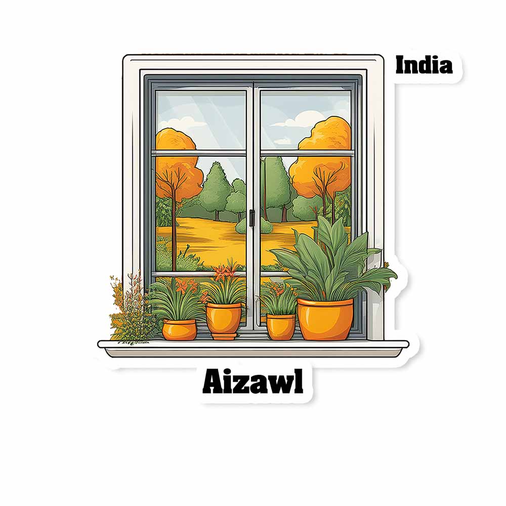 Aizawl Fridge Magnet