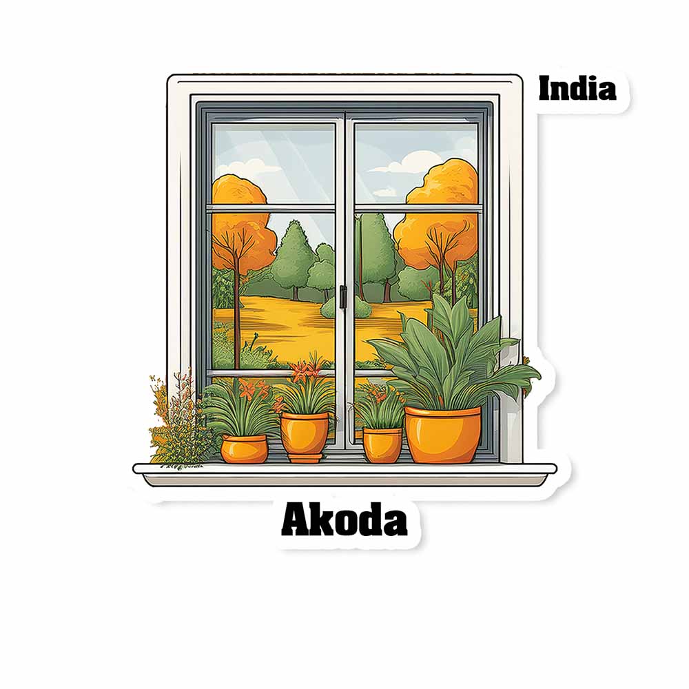 Akoda Fridge Magnet