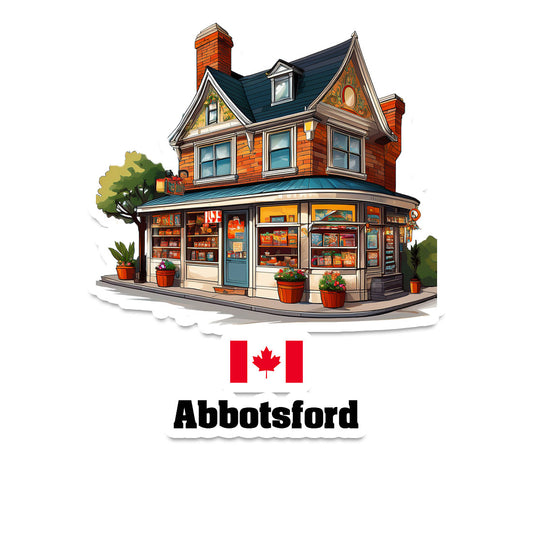 Abbotsford Fridge Magnet