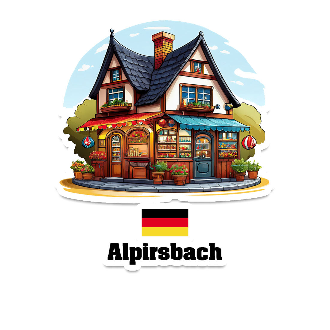 Alpirsbach Fridge Magnet