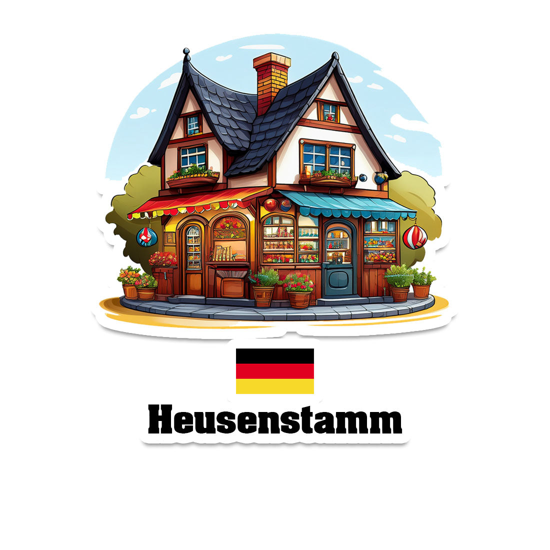 Heusenstamm Fridge Magnet