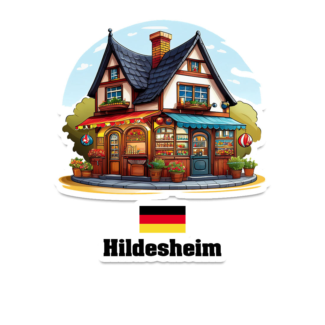 Hildesheim Fridge Magnet