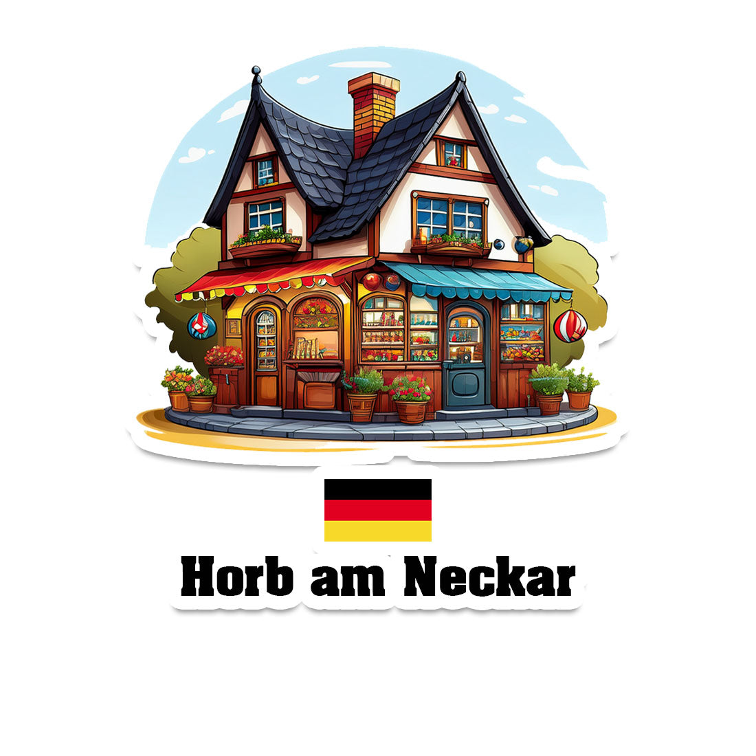 Horb am Neckar Fridge Magnet
