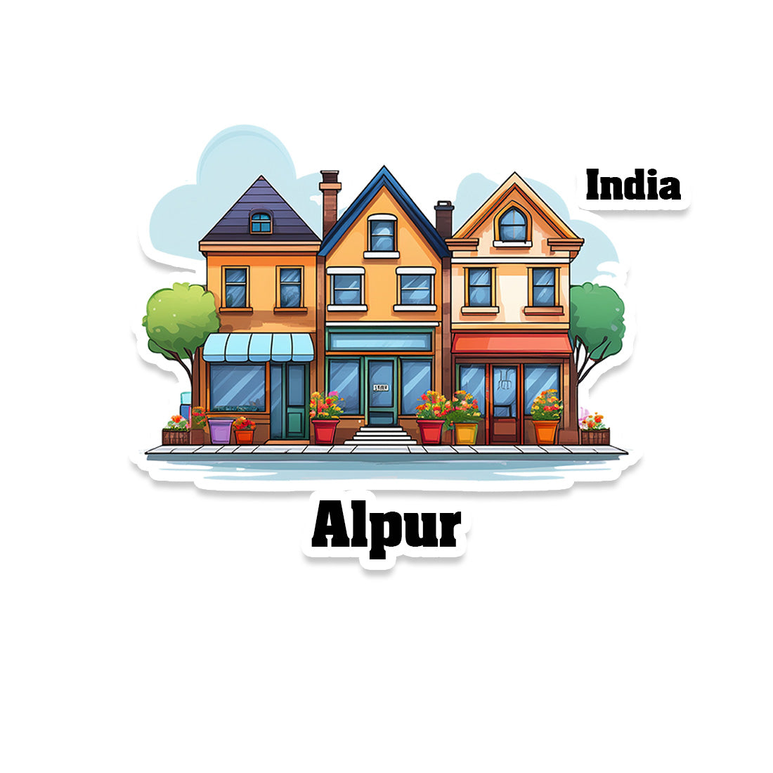 Alpur Fridge Magnet