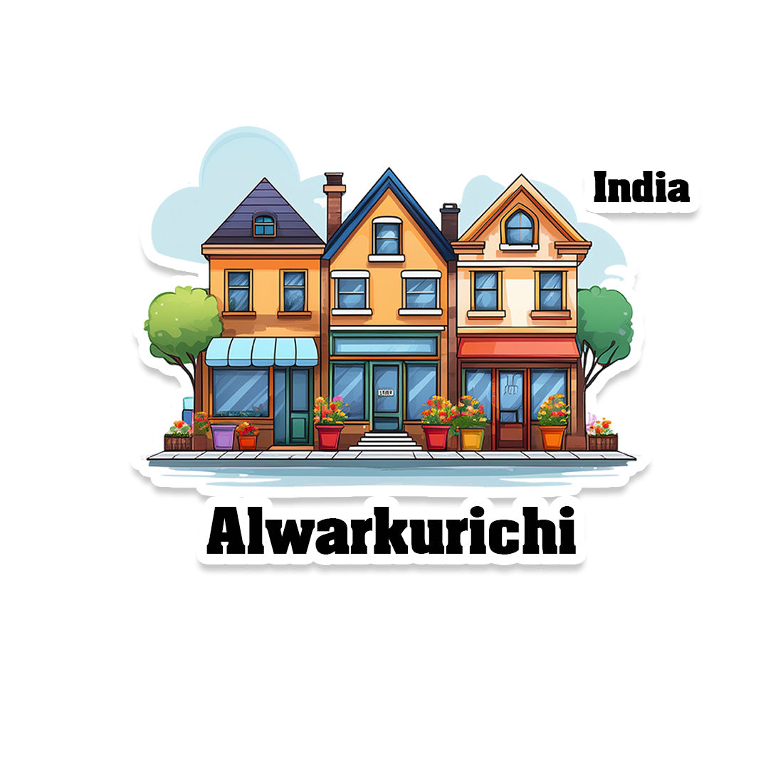 Alwarkurichi Fridge Magnet
