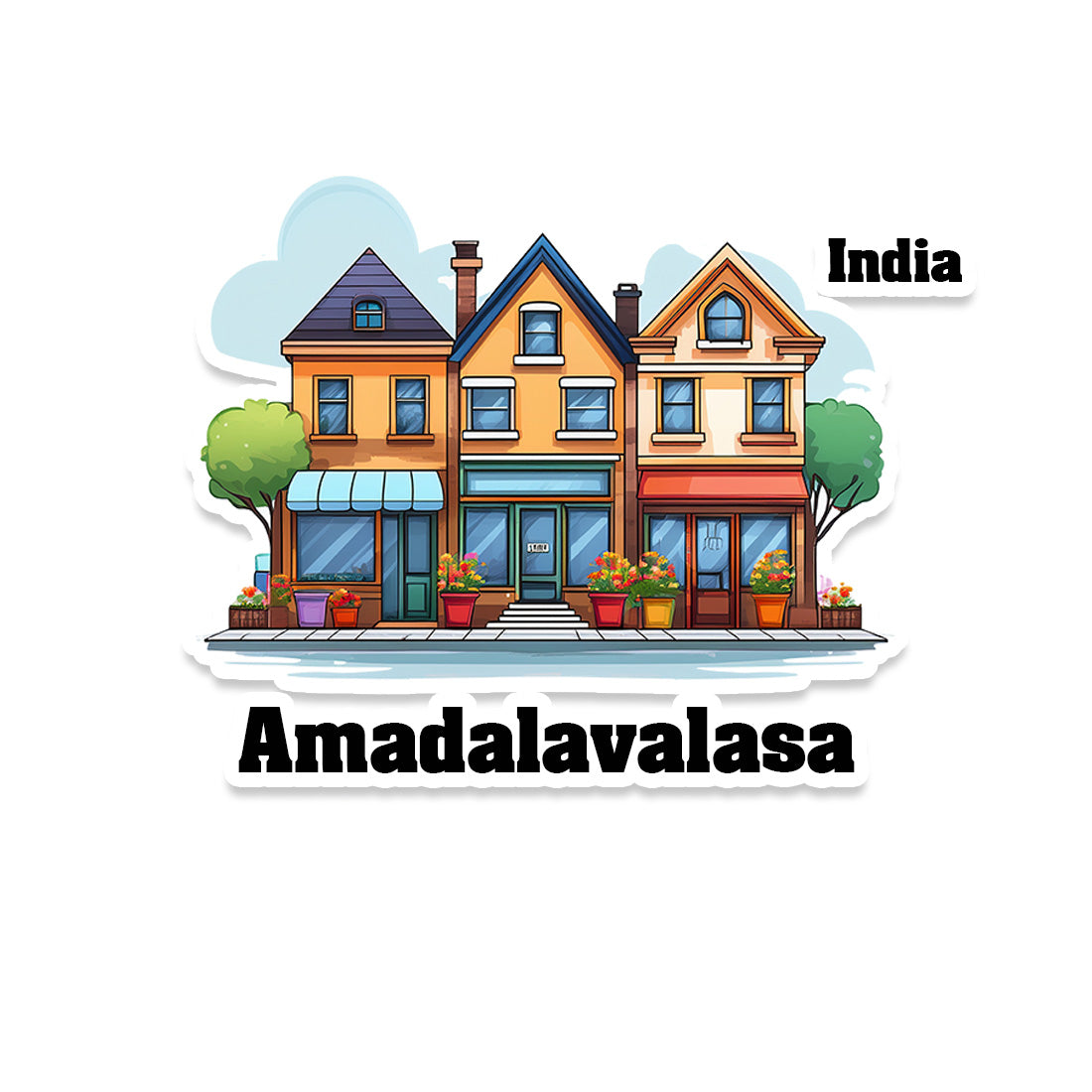 Amadalavalasa Fridge Magnet
