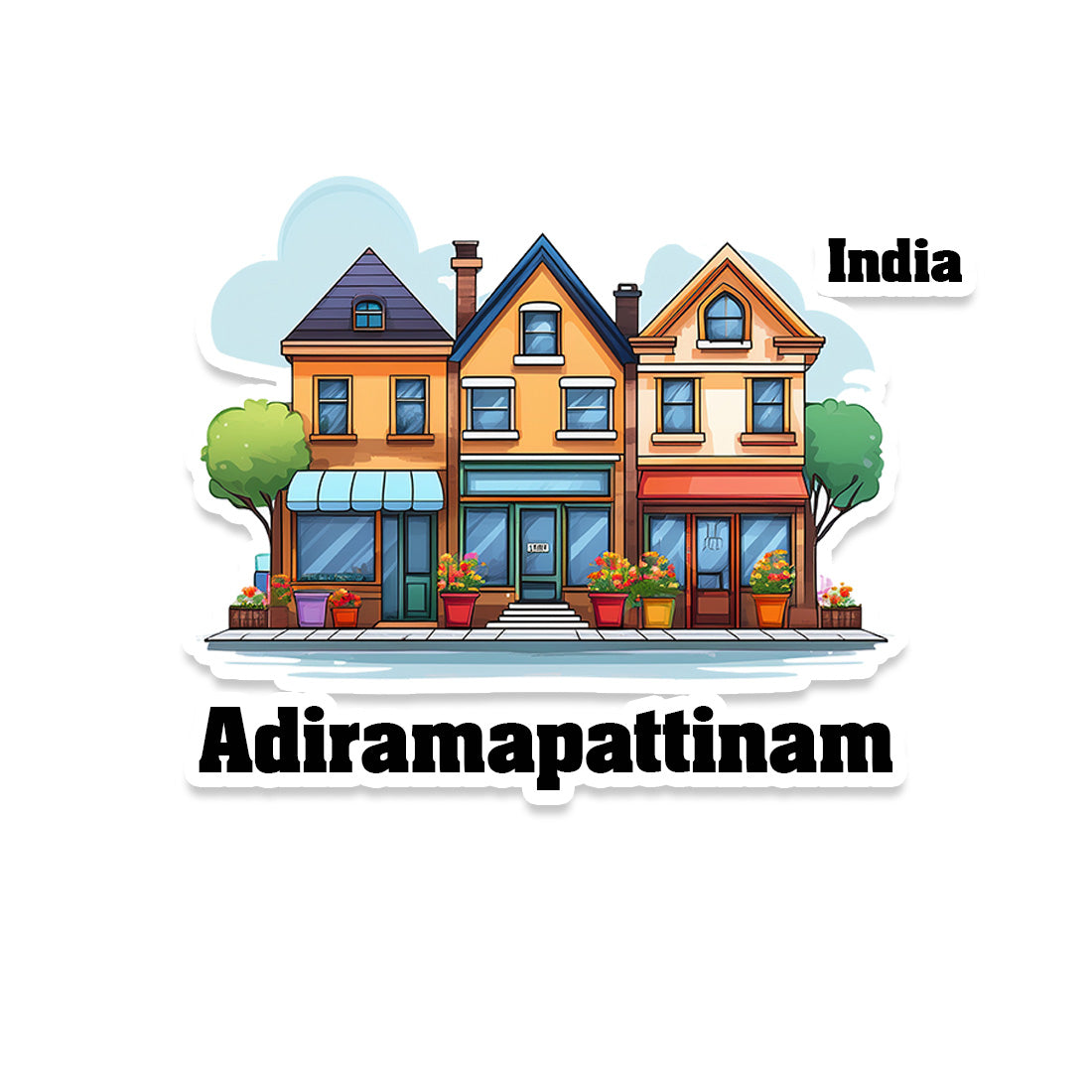 Adiramapattinam Fridge Magnet