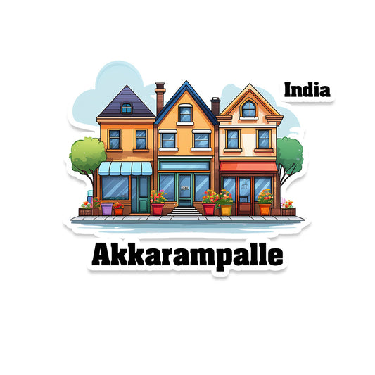 Akkarampalle Fridge Magnet