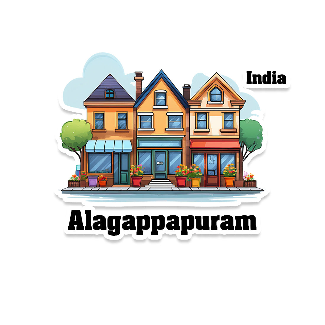 Alagappapuram Fridge Magnet