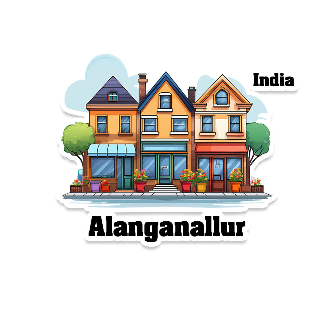 Alanganallur Fridge Magnet