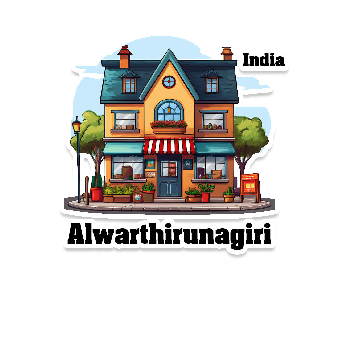 Alwarthirunagiri Fridge Magnet