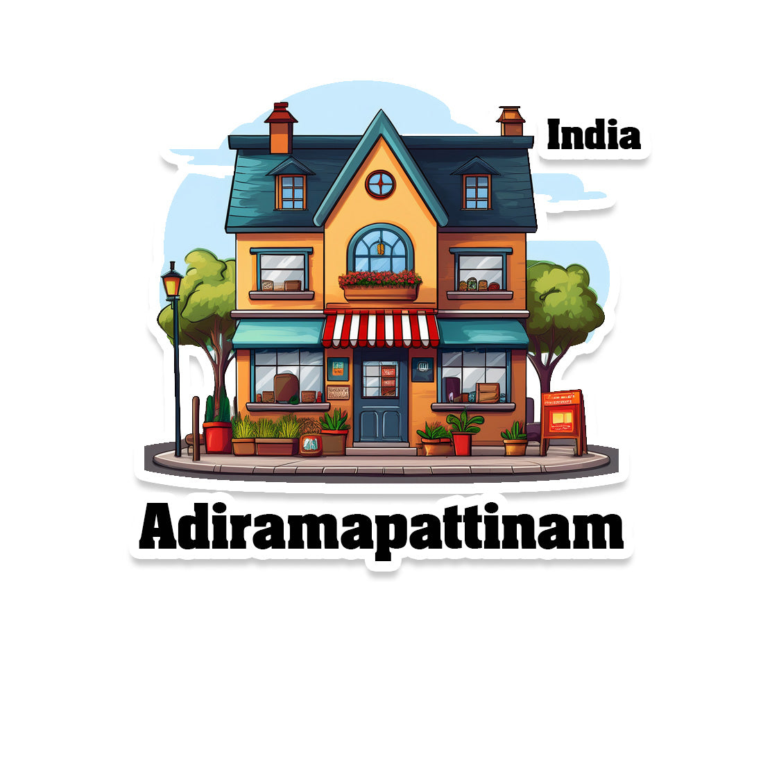 Adiramapattinam Fridge Magnet