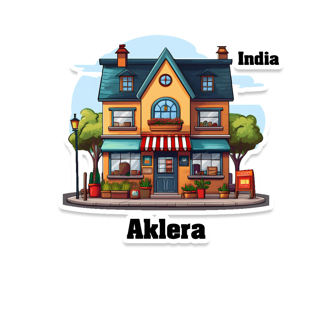 Aklera Fridge Magnet