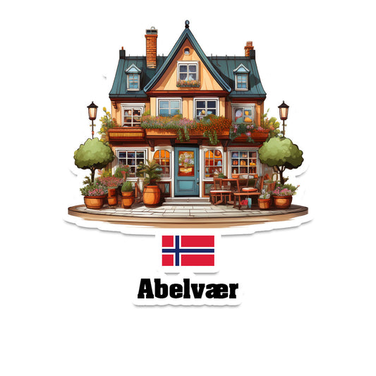 Abelvær Fridge Magnet