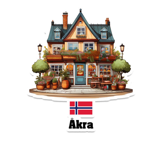 Åkra Fridge Magnet