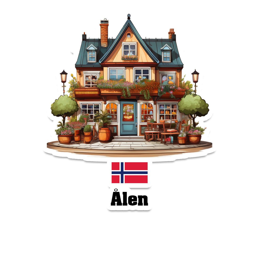 Ålen Fridge Magnet
