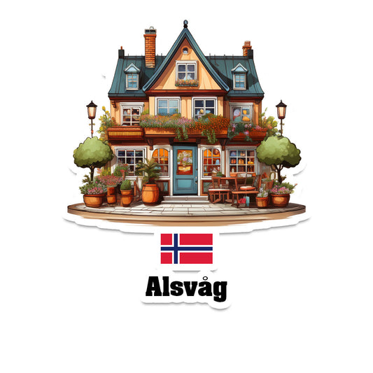 Alsvåg Fridge Magnet