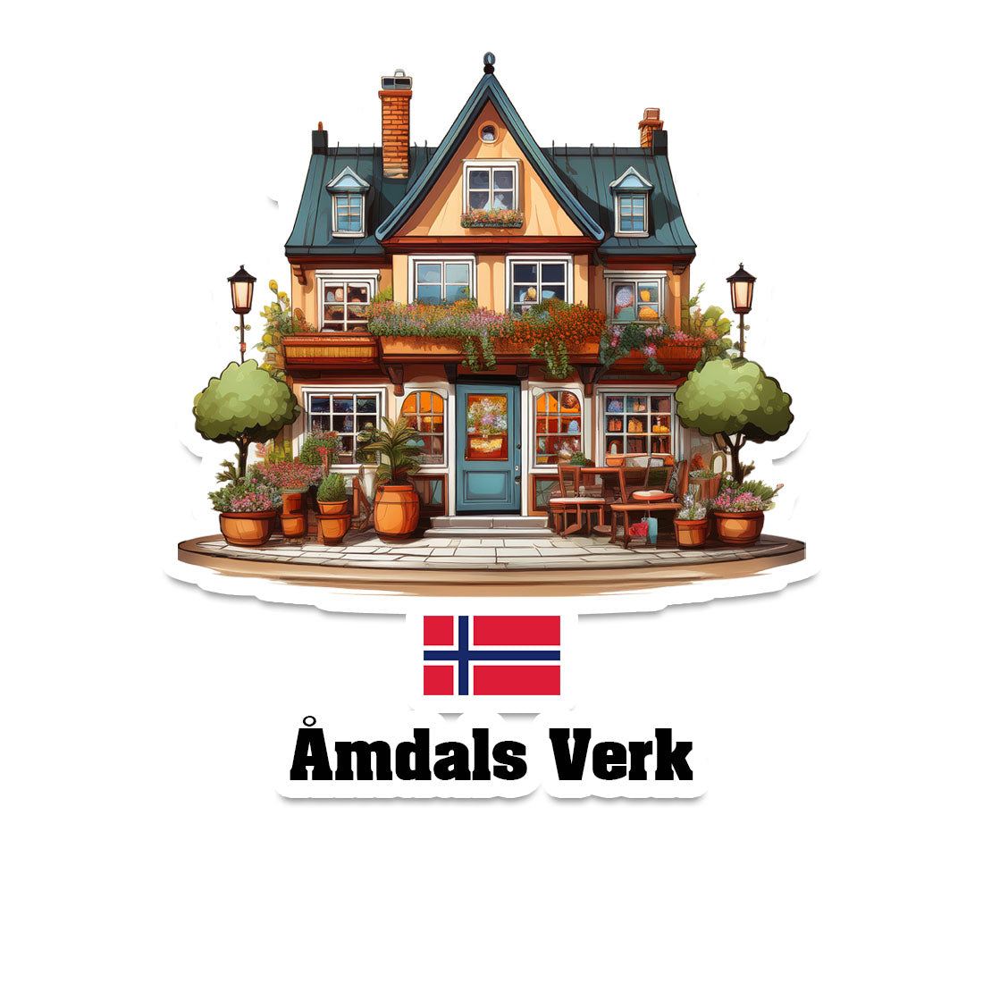 Åmdals Verk Fridge Magnet