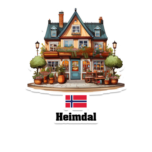Heimdal Fridge Magnet
