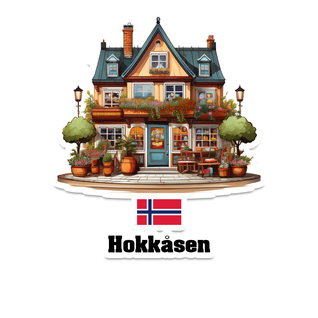 Hokkåsen Fridge Magnet