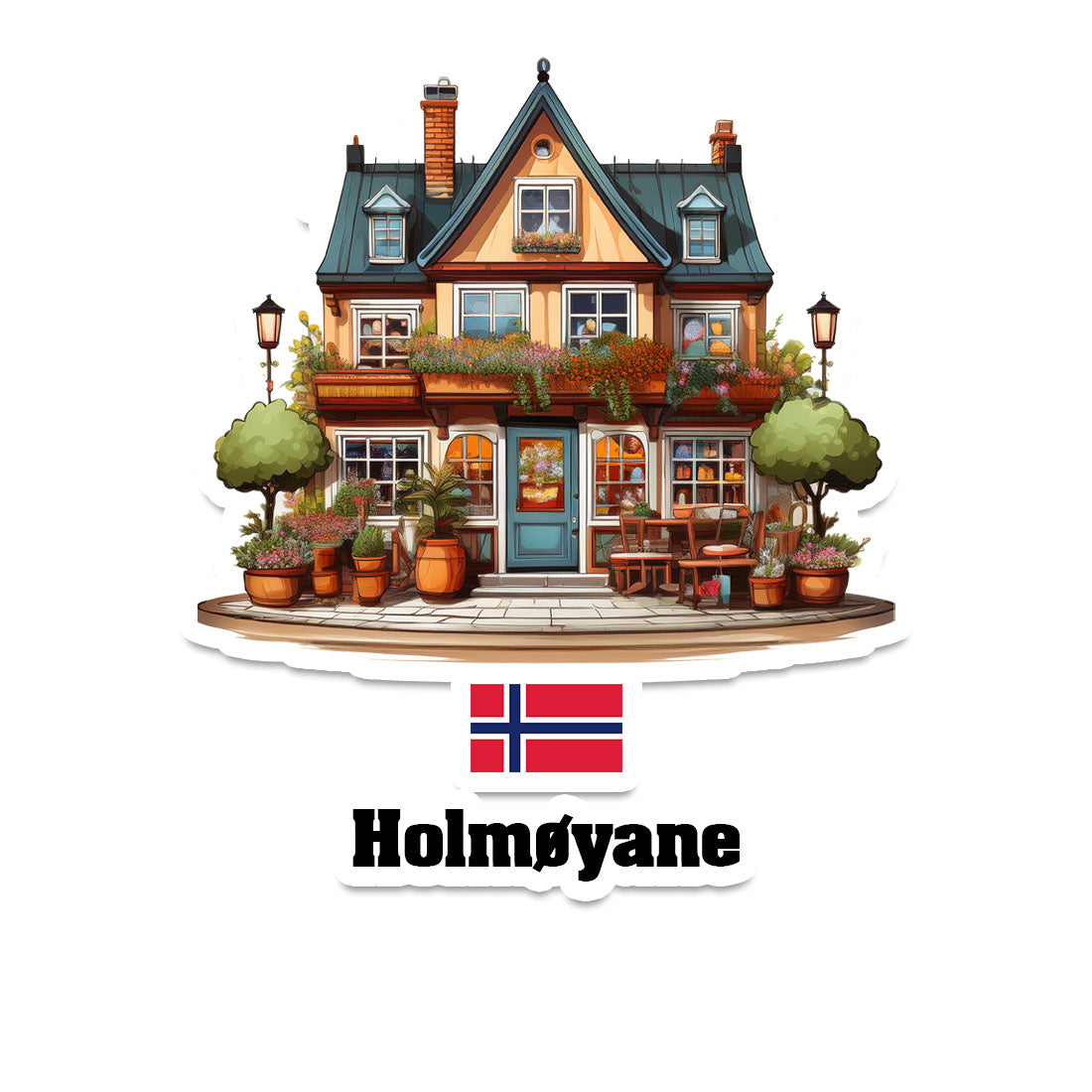 Holmøyane Fridge Magnet