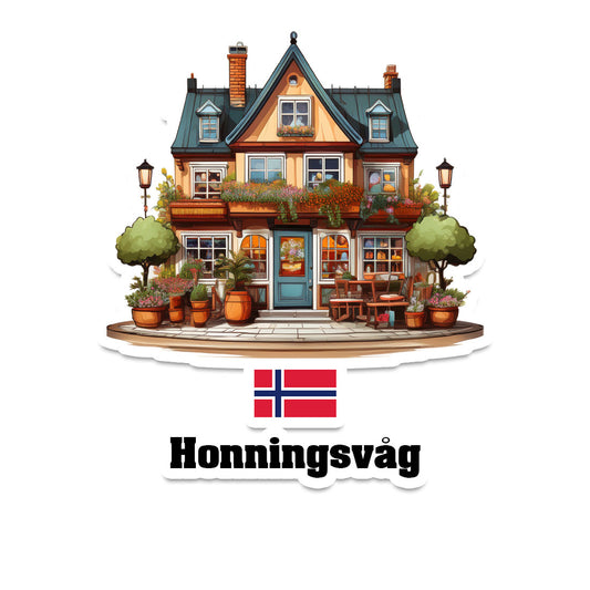 Honningsvåg Fridge Magnet