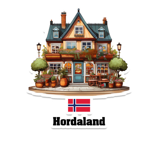 Hordaland Fridge Magnet