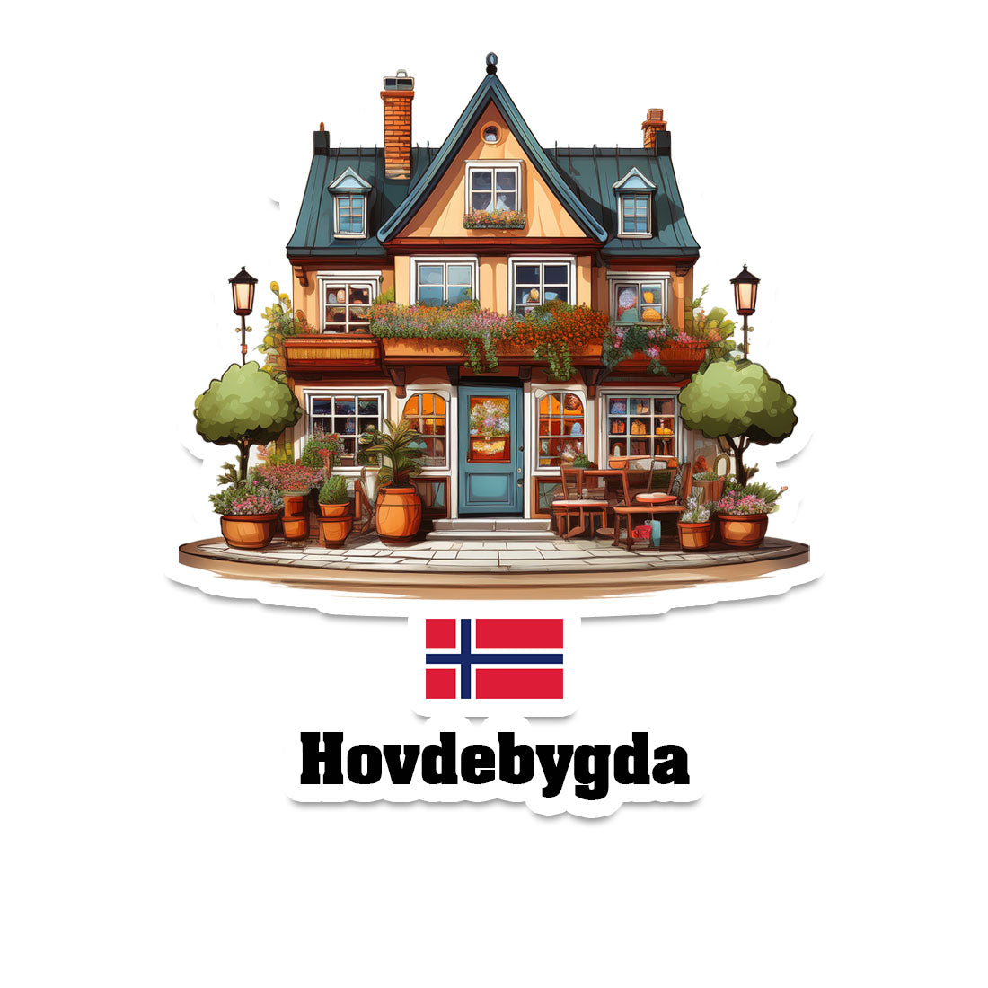 Hovdebygda Fridge Magnet