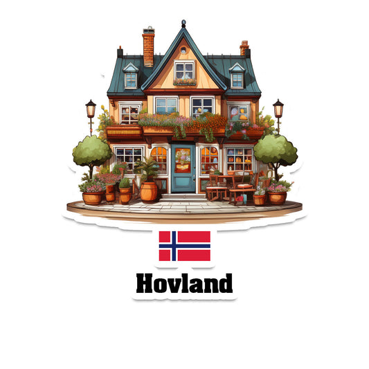 Hovland Fridge Magnet