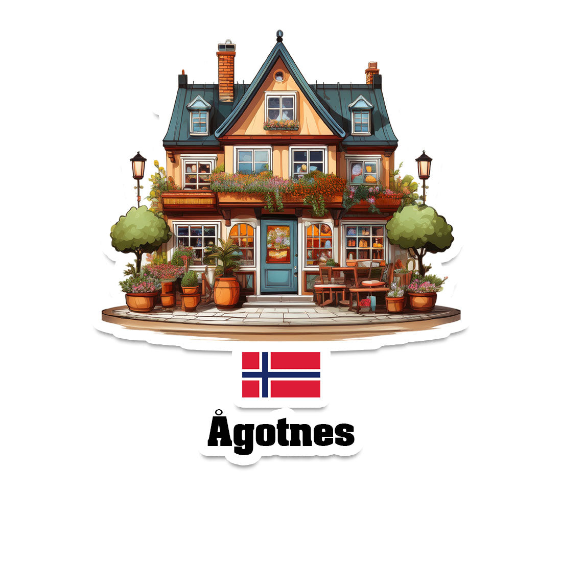 Ågotnes Fridge Magnet