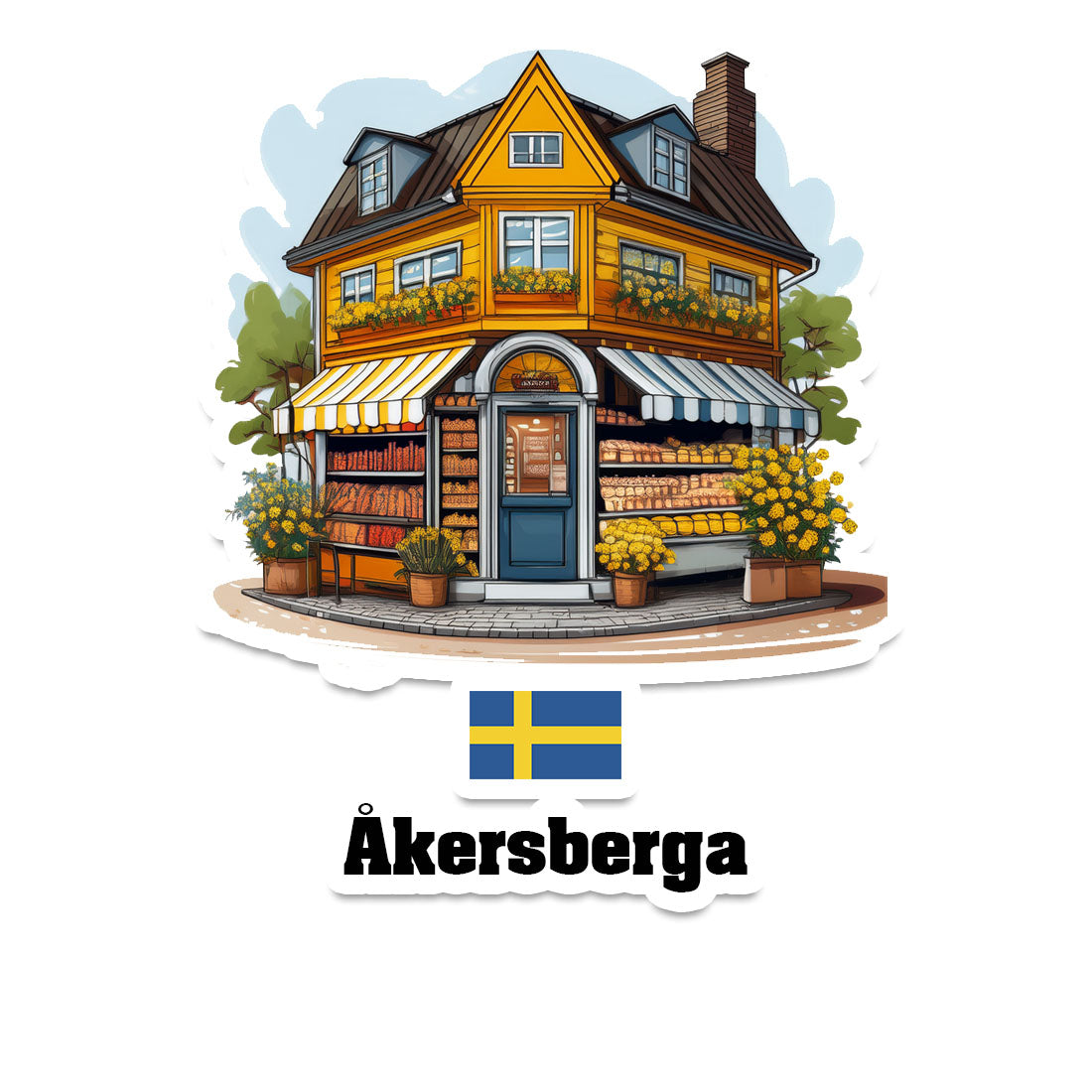 Åkersberga Fridge Magnet